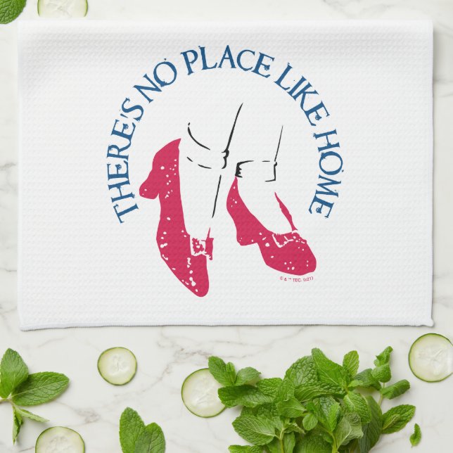 Paño De Cocina The Wizard Of Oz™ | There's No Place Like Home™ (Doblado)