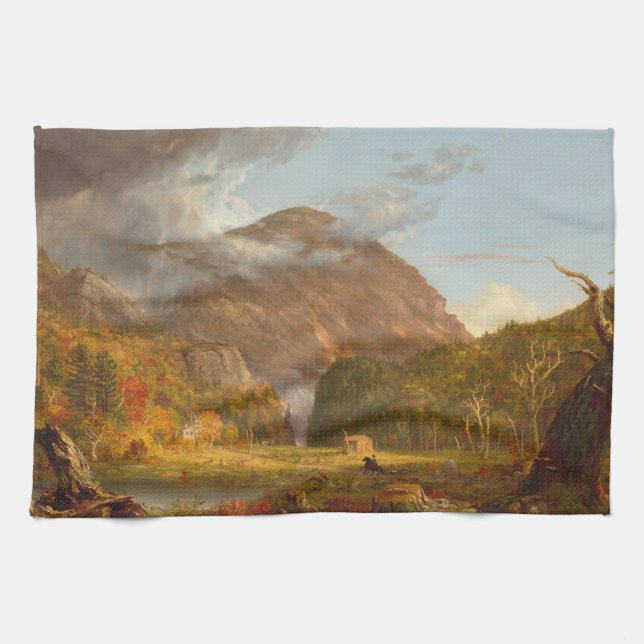 Paño De Cocina Thomas Cole Vista del paso de la montaña (Horizontal)