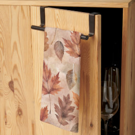 Paño De Cocina Tie Dye Autumn Leaves