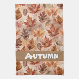 Paño De Cocina Tie Dye Autumn Leaves