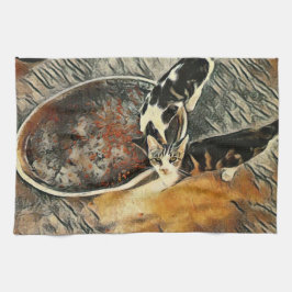 Paño De Cocina ¡Tiempo de alimentación!