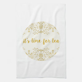 Paño De Cocina Tiempo de té