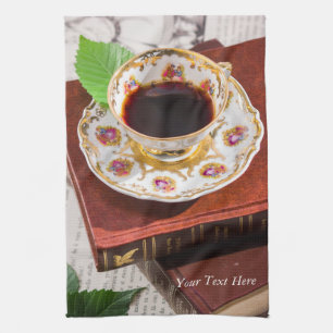 Paño De Cocina Tiempo para el diseño del té