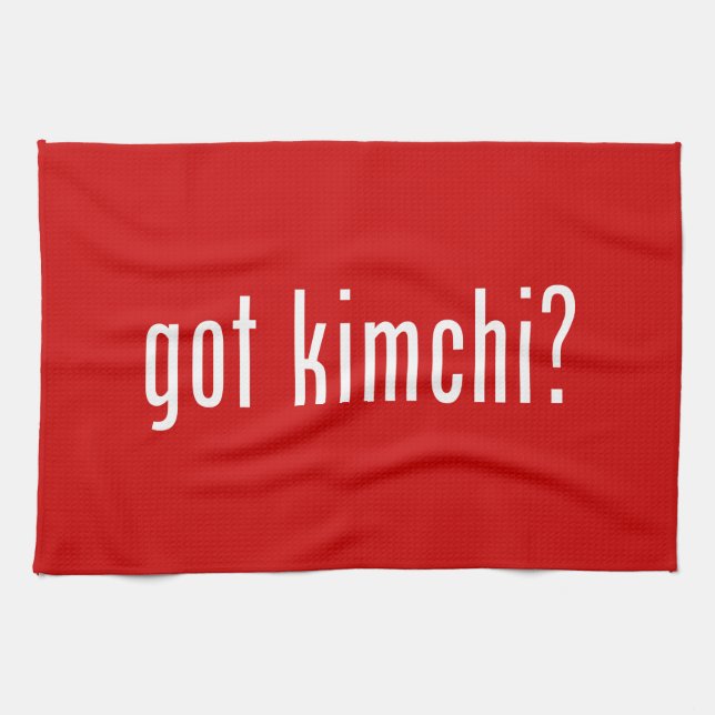 Paño De Cocina ¿tiene kimchi? (Horizontal)