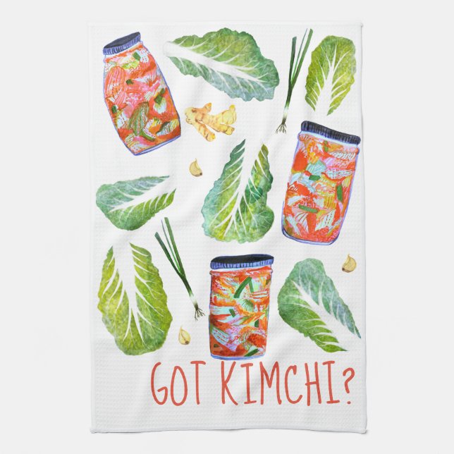 Paño De Cocina ¿TIENES Kimchi? Ingredientes picantes Diversión de (Vertical)