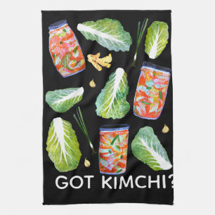 Paño De Cocina ¿TIENES Kimchi? Ingredientes picantes Diversión de