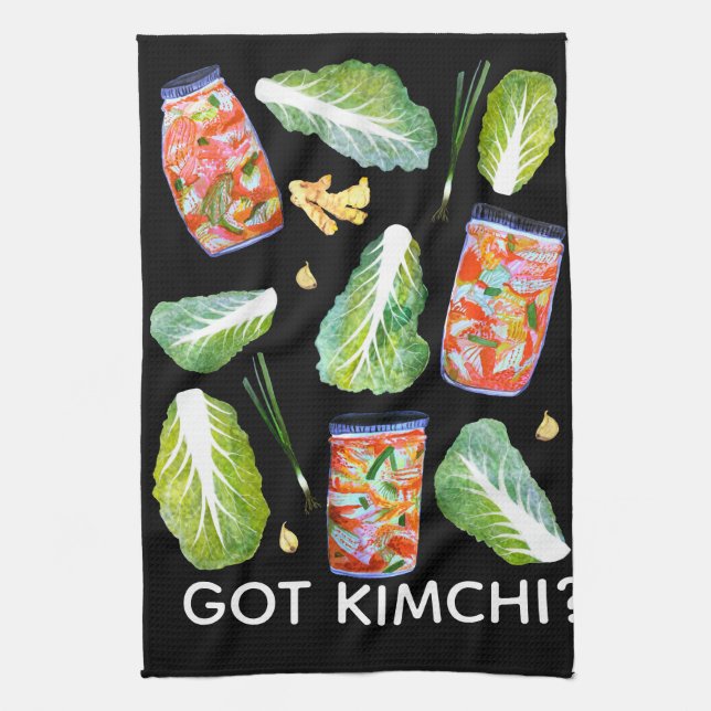 Paño De Cocina ¿TIENES Kimchi? Ingredientes picantes Diversión de (Vertical)