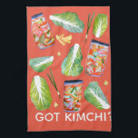 Paño De Cocina ¿TIENES Kimchi? Ingredientes picantes Diversión de<br><div class="desc">Decore su cocina con esta divertida toalla de kimchi. ¡Hace unas fabulosas vacaciones,  un cambio de hogar o un regalo de boda! Puede personalizar y agregar texto también. Revisa mi tienda por muchos más colores y patrones!</div>