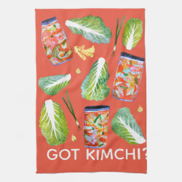 Paño De Cocina ¿TIENES Kimchi? Ingredientes picantes Diversión de
