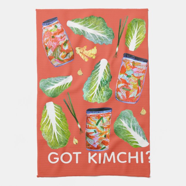 Paño De Cocina ¿TIENES Kimchi? Ingredientes picantes Diversión de (Vertical)