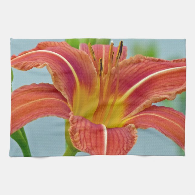 Paño De Cocina Tiger Daylily (Horizontal)