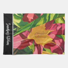 Paño De Cocina Tiger Lily Floral