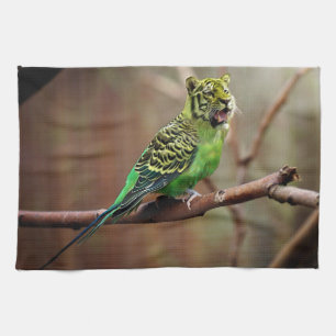 Paño De Cocina Tiger Parakeet