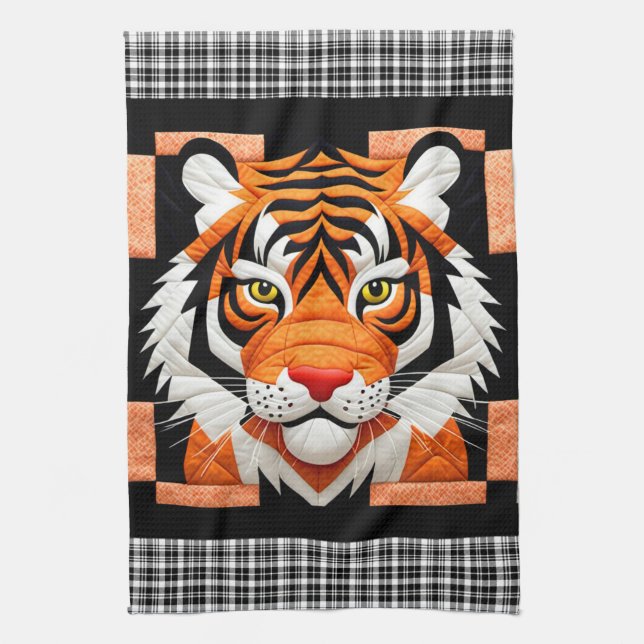 Paño De Cocina Tiger Quilt (Vertical)