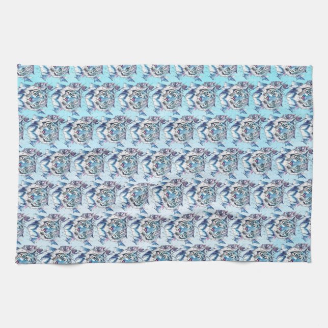 Paño De Cocina Tigre (Horizontal)