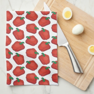 Paño De Cocina timbre rojo lindo