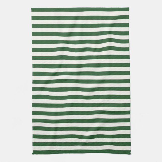Paño De Cocina Timeless Stripes Green (Vertical)