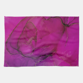 Paño De Cocina Tinta morada de alcohol