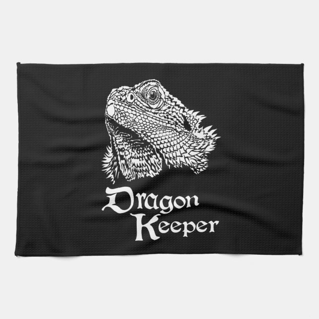 Paño De Cocina Tira de dragón de Iguana (Horizontal)