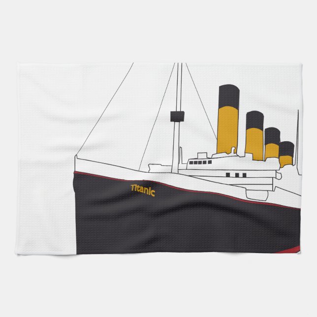 Paño De Cocina titanic original (Horizontal)