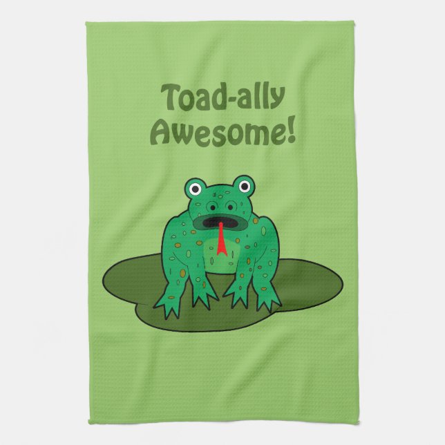 Paño De Cocina Toad-ally Awesome (Vertical)