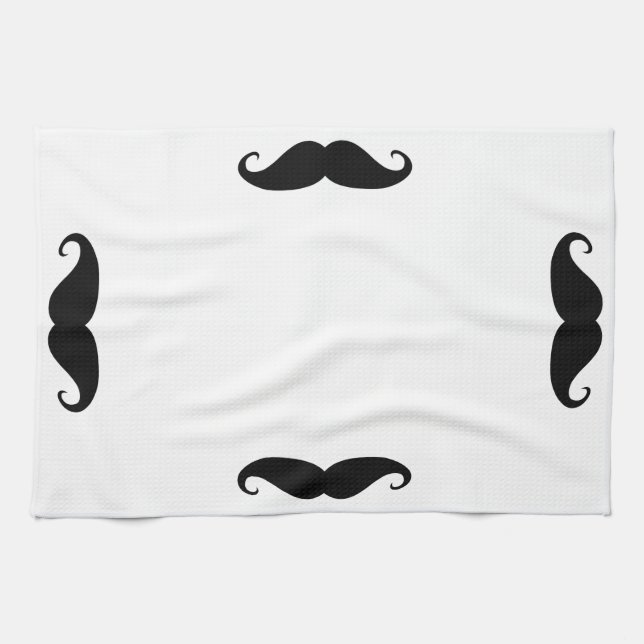 Paño De Cocina ¡Toalla del bigote! (Horizontal)