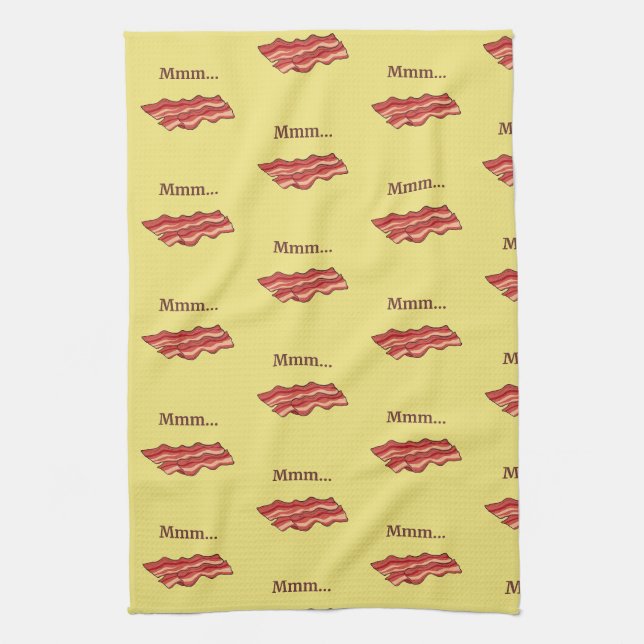 Paño De Cocina Tocino Divertido (Vertical)