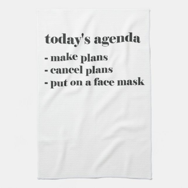 Paño De Cocina Today's Agenda Skin-care Lover Skin Esth (Vertical)