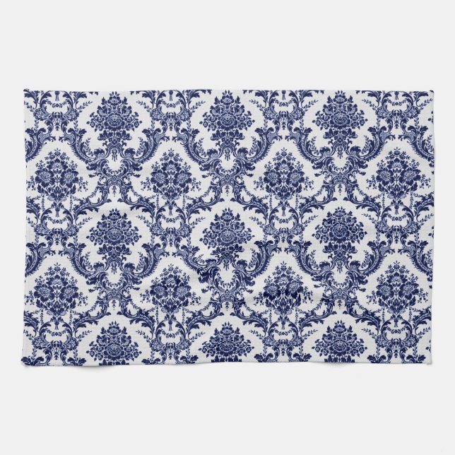 Paño De Cocina Toile azul (Horizontal)