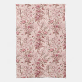 Paño De Cocina Toile francesa pastel