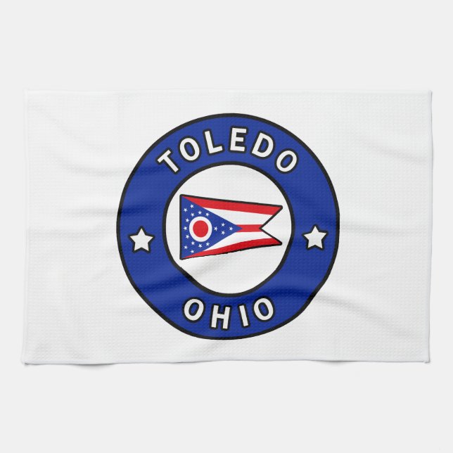 Paño De Cocina Toledo Ohio (Horizontal)
