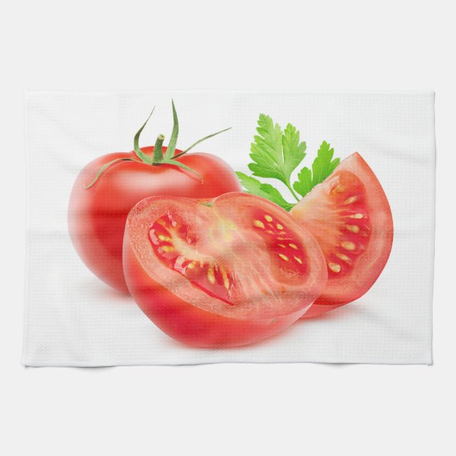 Paño De Cocina Tomates cortados (Horizontal)