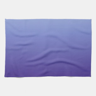 Paño De Cocina Tonos de violeta azulado a azul