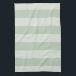 Paño De Cocina Toque de cocina verde claro a rayas<br><div class="desc">Para una decoración más verde claro,  visita el resto de la tienda.</div>