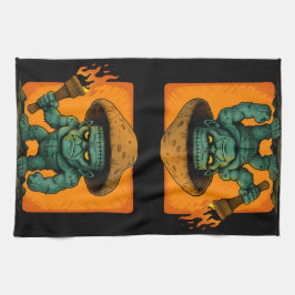 Paño De Cocina Torch & Temper – Mushroom Beast Design