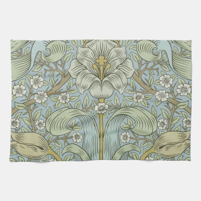 Paño De Cocina Torneo de primavera de William Morris (Horizontal)