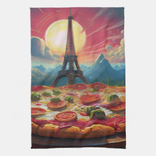 Paño De Cocina Torre Pizza