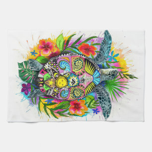 Paño De Cocina Tortuga amorosa tortuga espiritual