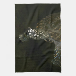 Paño De Cocina Tortuga nadando