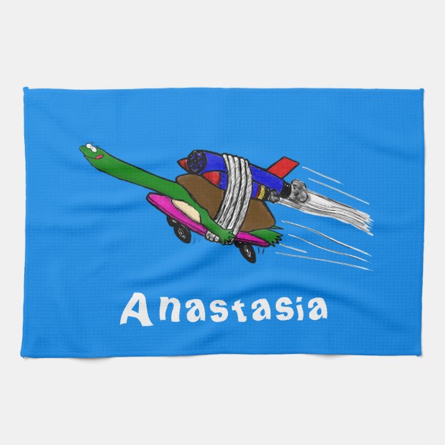 Paño De Cocina Tortuga voladora (Horizontal)