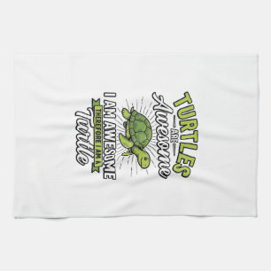 Paño De Cocina Tortugas Antiguas Son Increíbles Camiseta Divertid
