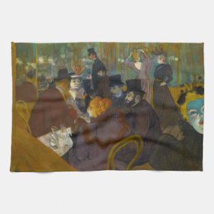Paño De Cocina Toulouse-Lautrec - En el Rojo