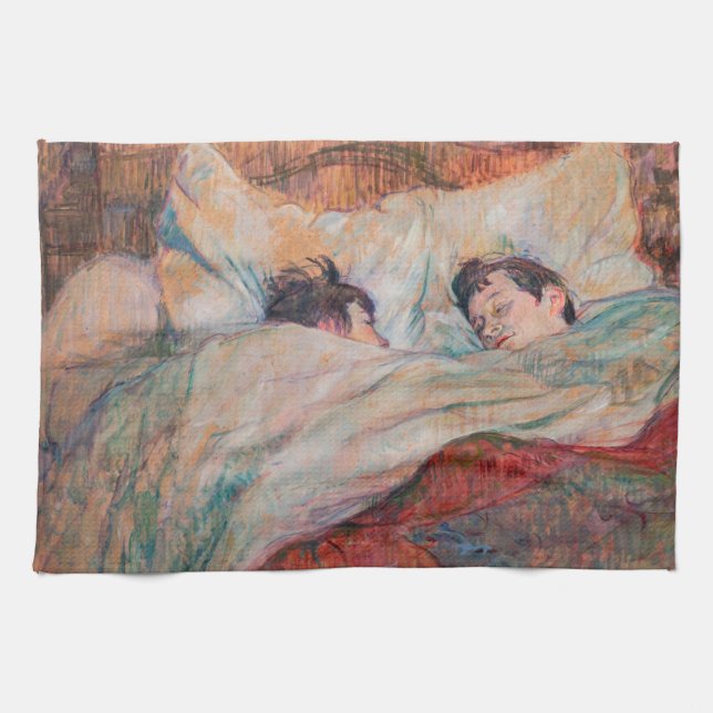 Paño De Cocina Toulouse-Lautrec - La cama (Horizontal)