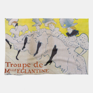 Paño De Cocina Toulouse-Lautrec - Troupe de Mlle Eglantine