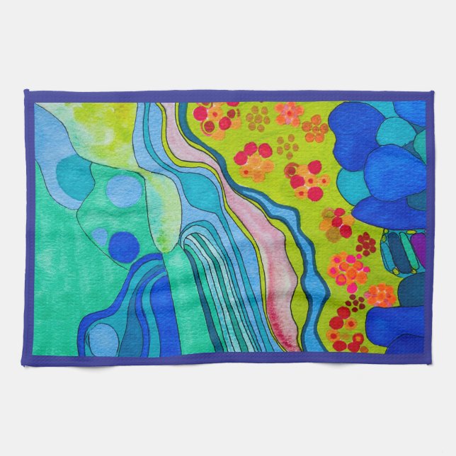 PAÑO DE COCINA TOWEL DE COCINA "AMÉRICA, LA BELLA" (Horizontal)