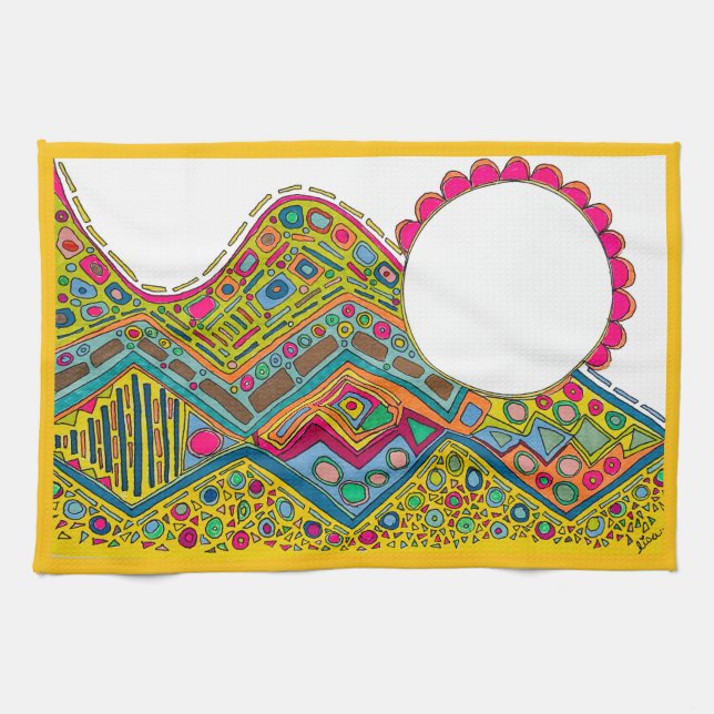 PAÑO DE COCINA TOWEL DE COCINA "¡CUALQUIER COSA ES POSIBLE!" (Horizontal)