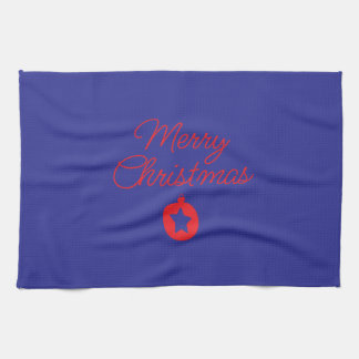Paño De Cocina towel with Christmas writing