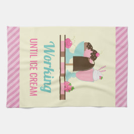 Paño De Cocina Trabajar hasta el helado