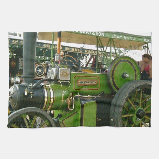 Paño De Cocina tractor antiguo (Horizontal)