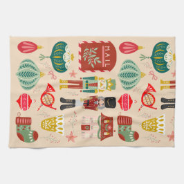 Paño De Cocina tradición de soldados caseros en tonos pastel